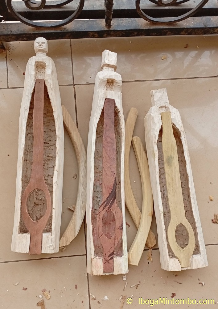 Ngomo (Ngombi) Bwiti Sacred Harp, size small - Image 4